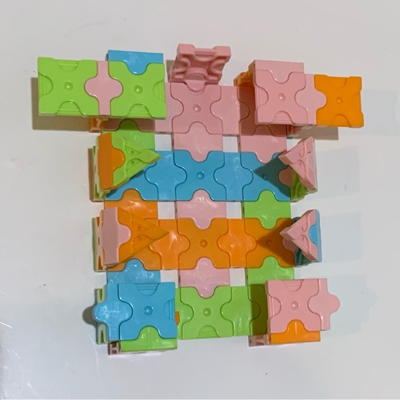 🔴 BLOCKS LaQ Japanese Bldg Set: 300 piece Freestyle Pastel Colors P7-11 No Box - Picture 16 of 16